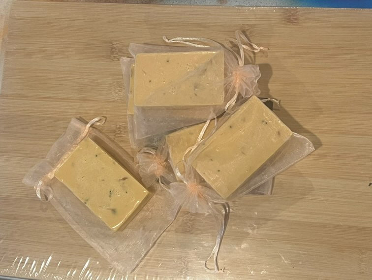 "Turmeric Ginger" GOAT MILK Bar Soap