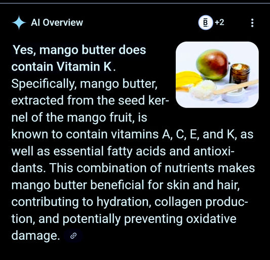 "Eczema Unscented Mango Whipped Body Butter"