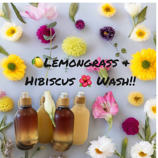 Lemongrass Aloe SeaMoss Goat Milk WASH