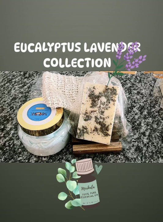 "Eucalyptus Lavender Lotus" Whipped Body Butter & SOAP!