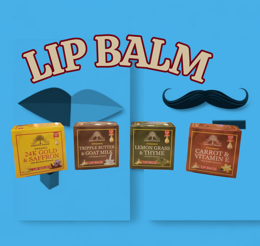 💯 % NATURAL & VEGETABLE BASE LIP BALM